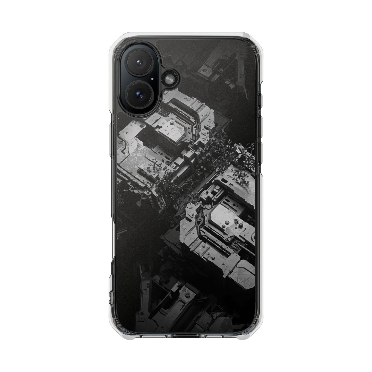 Stylish Magnetic Clear Impact Cases for iPhone, Heavy-Duty Protection, Customized Cases, Tech Lover Gift, Trendy Phone Accessories