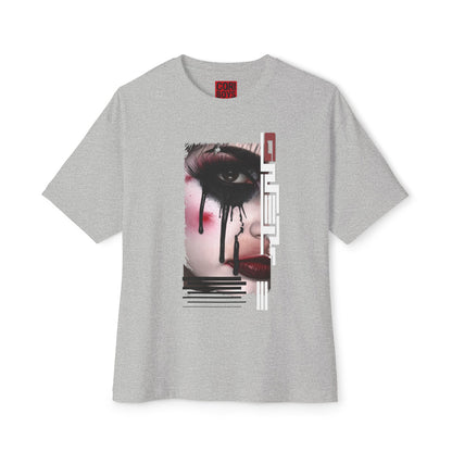 Artistic Oversized Tee - Bold Abstract Design, Streetwear, Casual Style, Unique Gift, Graphic Tee