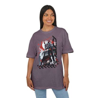Unique Graphic Loose Fit Tee, Oversized T-Shirt, Streetwear Style, Trendy Casual Wear, Gift for Anime Lovers, Art-Inspired Fashion