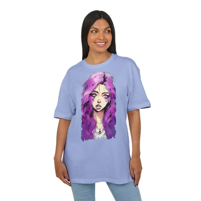 Artistic Oversize Tee - Stylish Women’s Graphic Tee, Casual Streetwear Top, Gift for Her, Unique Art Apparel, Trendy Everyday Wear
