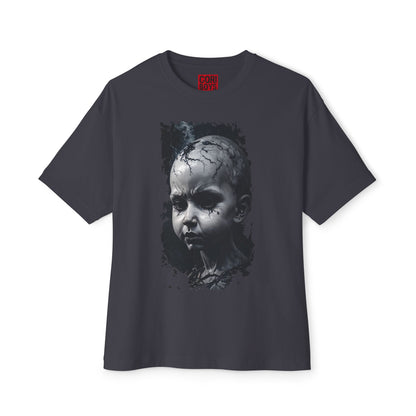 Edgy Unisex Oversized Tee - Streetwear Graphic Top, Casual Style, Everyday Wear, Unique Gift, Alternative Fashion