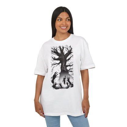 Mystical Tree Oversized Tee - Unisex Heavyweight Shirt, Nature-Inspired Fashion, Gift for Nature Lovers, Outdoor Adventure Wear, Boho [...]