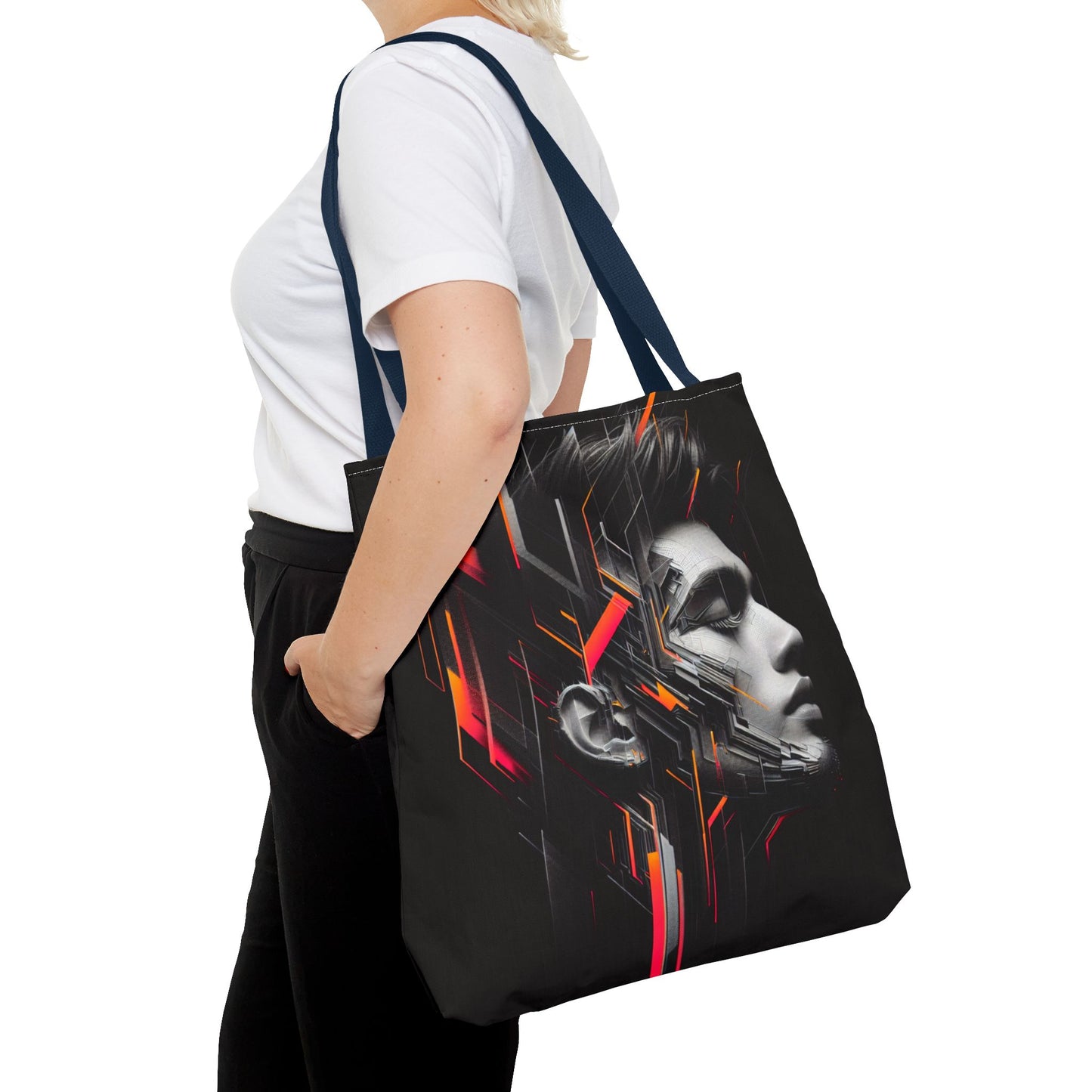 Urban Art Tote Bag - Modern Graphic Design for Daily Use, Gift for Trendsetters, Stylish Accessory, Everyday Carry, Unique Artistry