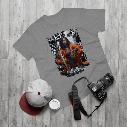 Urban Samurai Unisex T-shirt, Graphic Tee for Anime Fans, Streetwear Fashion, Unique Gift for Birthdays, Casual Wear