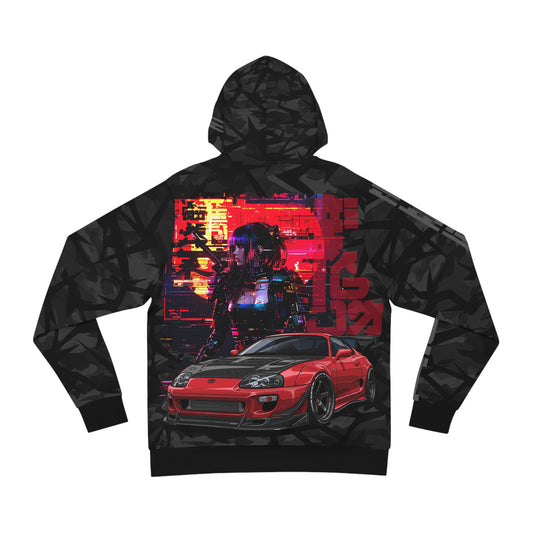 Urban Streetwear Hoodie, Car Enthusiast Apparel, Graphic Hoodie, Edgy Fashion Wear, Perfect Gift for Gamers