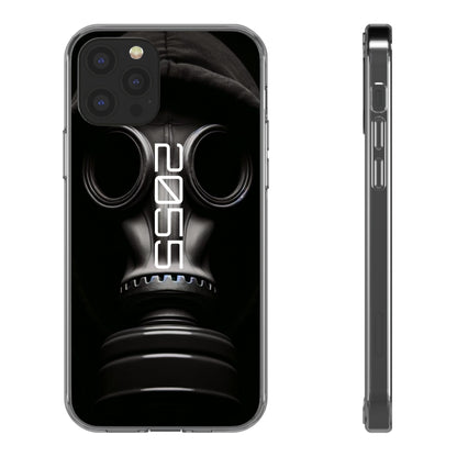 Phone Case Dystopian Gas Mask Design