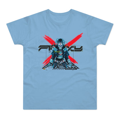 Futuristic Robot Graphic Tee - Unisex Casual T-Shirt, Geek Fashion, Gift for Gamers, Science Fiction Style, Birthday Present