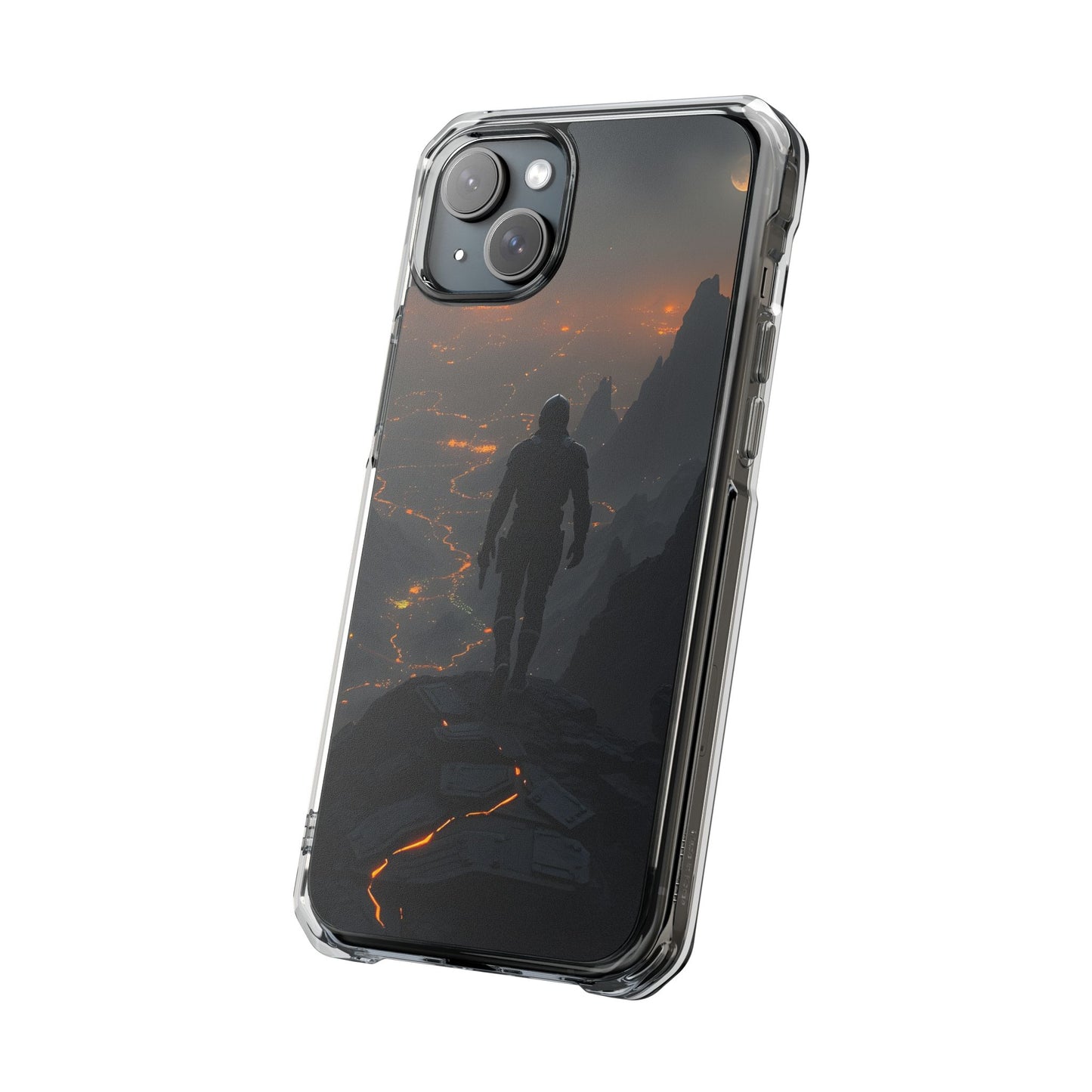 Magnetic Clear Impact Phone Cases, Adventure Phone Cover, Gamer Gift, Customizable Phone Shell, Trendy Tech Accessory