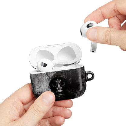 Gritty AirPod Cases - Urban Style, Tech Accessories, Music Lover Gift, Black & Gray Aesthetic, Unique Earbud Cases, Trendy Tech Gear