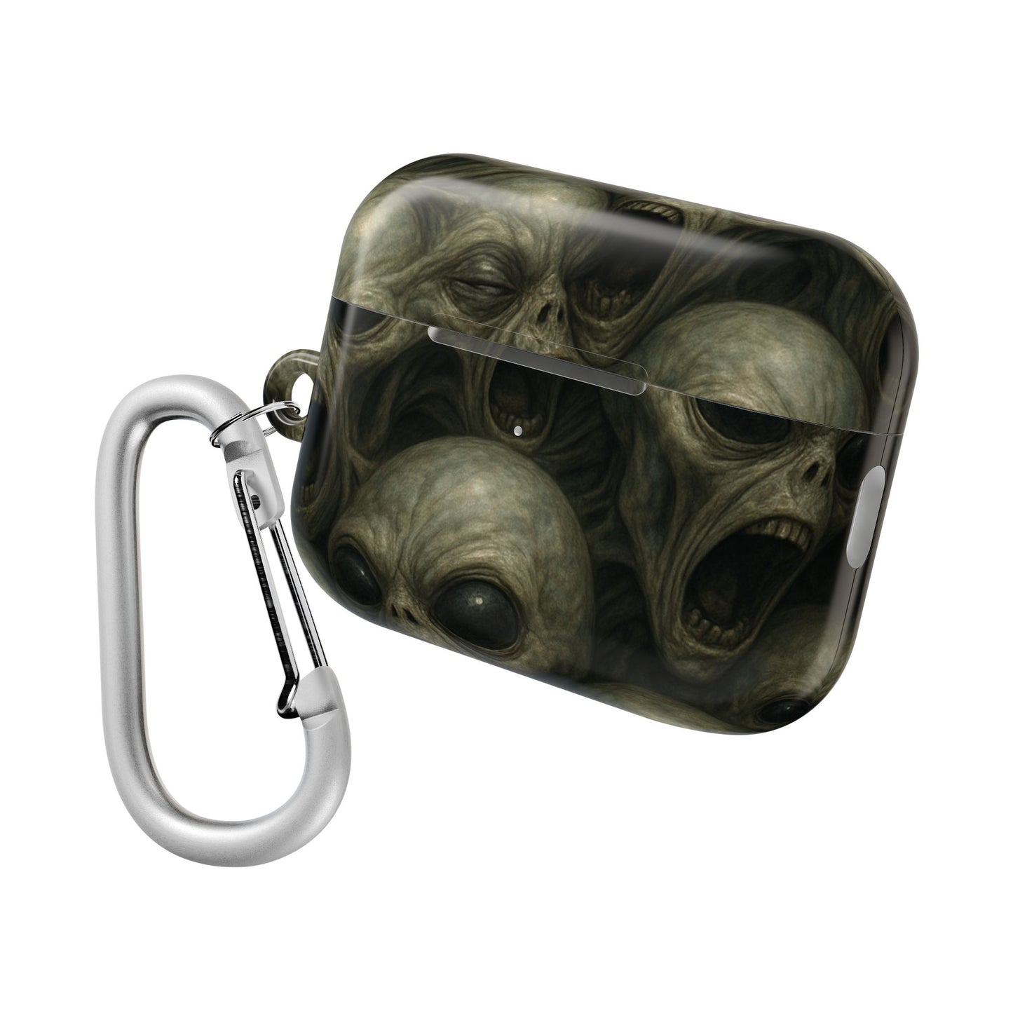 Alien-Themed AirPod Case, Unique Gift for Sci-Fi Lovers, Cool Accessory for Music Enthusiasts, Perfect for Halloween, Collectible