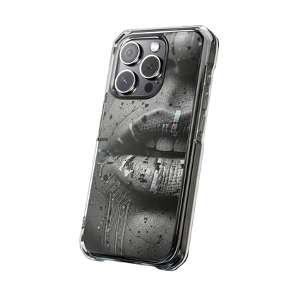 Magnetic Clear Impact Phone Case for Stylish Protection, Urban Aesthetic, Trendy Gift, Phone Accessories, Personalized Present