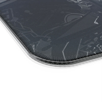 LED Gaming Mouse Pad with Wireless Charging - Cyberpunk Design, Perfect for Gamers
