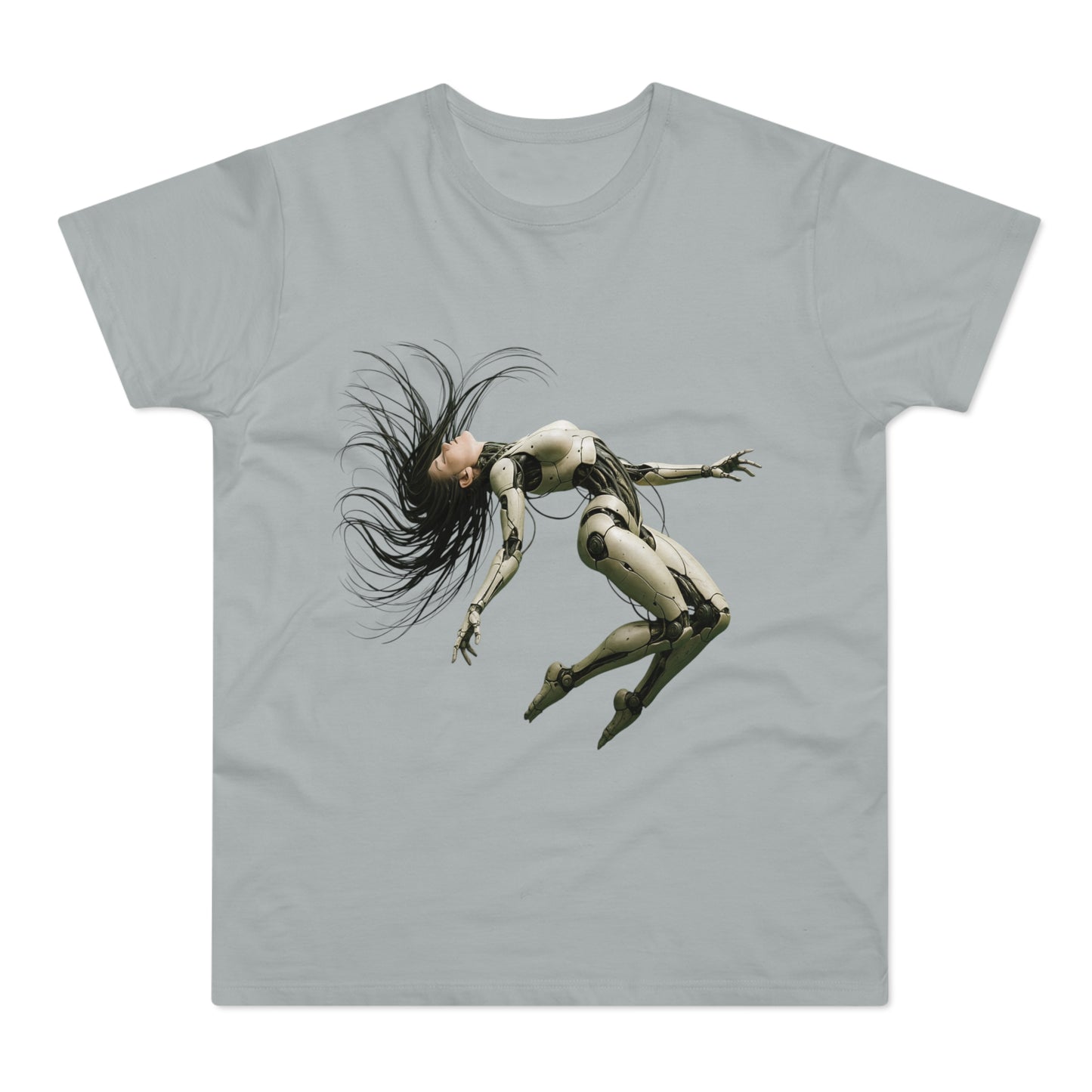 Futuristic Robot Graphic Tee for Men & Women, Tech Lover Gift, Unisex T-Shirt, Casual Wear, Unique Gift, Trendy Fashion